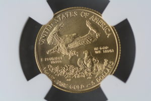 2016 Eagle 金貨 発行30周年 早期発行(フレッシュ) $5 NGC MS70