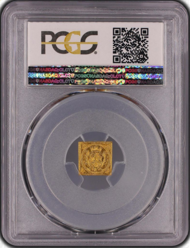 トップグレード(PCGS) ニュルンベルク(ドイツ) クリッペ型 ラムダカット(金の羊) 金貨 1/4ダカット 1700年 MS66 PCGS