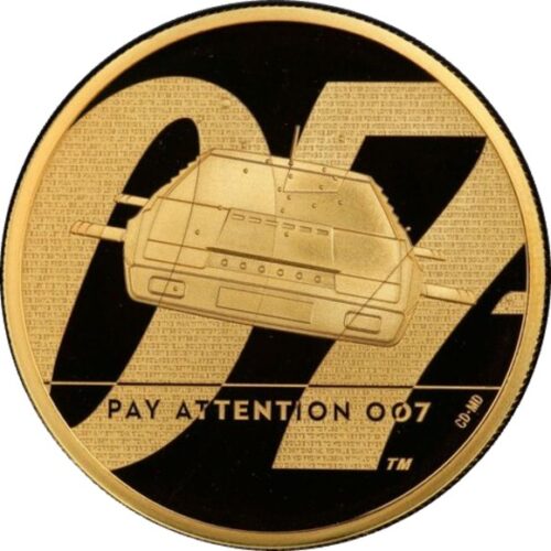 ロイヤルミント ジェームズ・ボンド 「007シリーズ」 3部作コンプリート 2オンス金貨×3点 2020年 記念金貨 全てプルーフグレード70 NGC PCGS オリジナルボックス・オリジナル化粧箱・COA(証明書)付属
